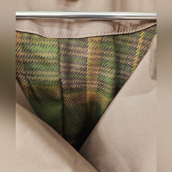 NWT - Jones New York Tan Mid Length Double Breasted Trench Coat - Size XL - Picture 8 of 12